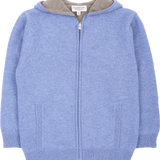 Boy - 100% Cashmere Reversible Knitted Hoodie