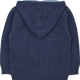 Boy - 100% Cashmere Reversible Knitted Hoodie