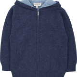 Boy - 100% Cashmere Reversible Knitted Hoodie