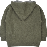Boy - 100% Cashmere Reversible Knitted Hoodie