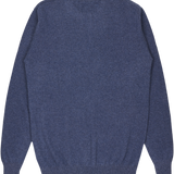 #Blue Jeans Melange l Light Grey