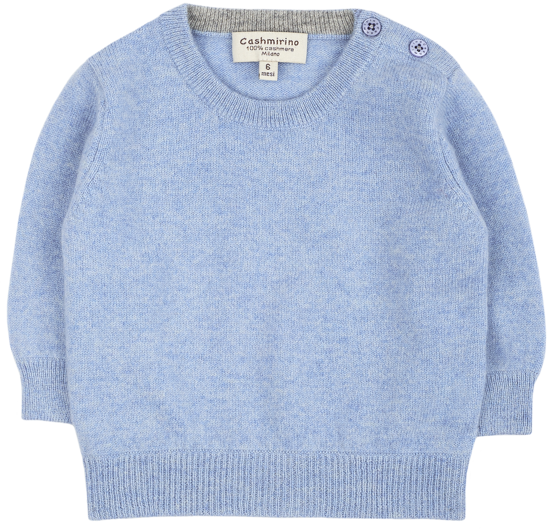 Baby Boy - Nico 100% Cashmere Crew Neck Jumper