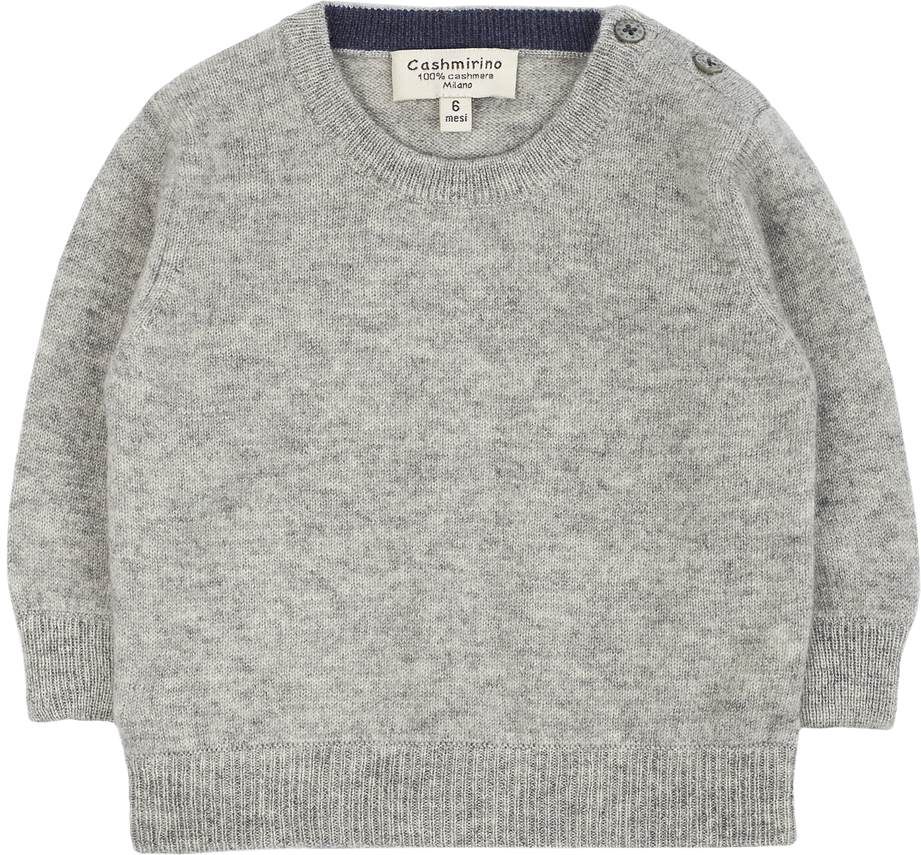 Baby Boy - Nico 100% Cashmere Crew Neck Jumper