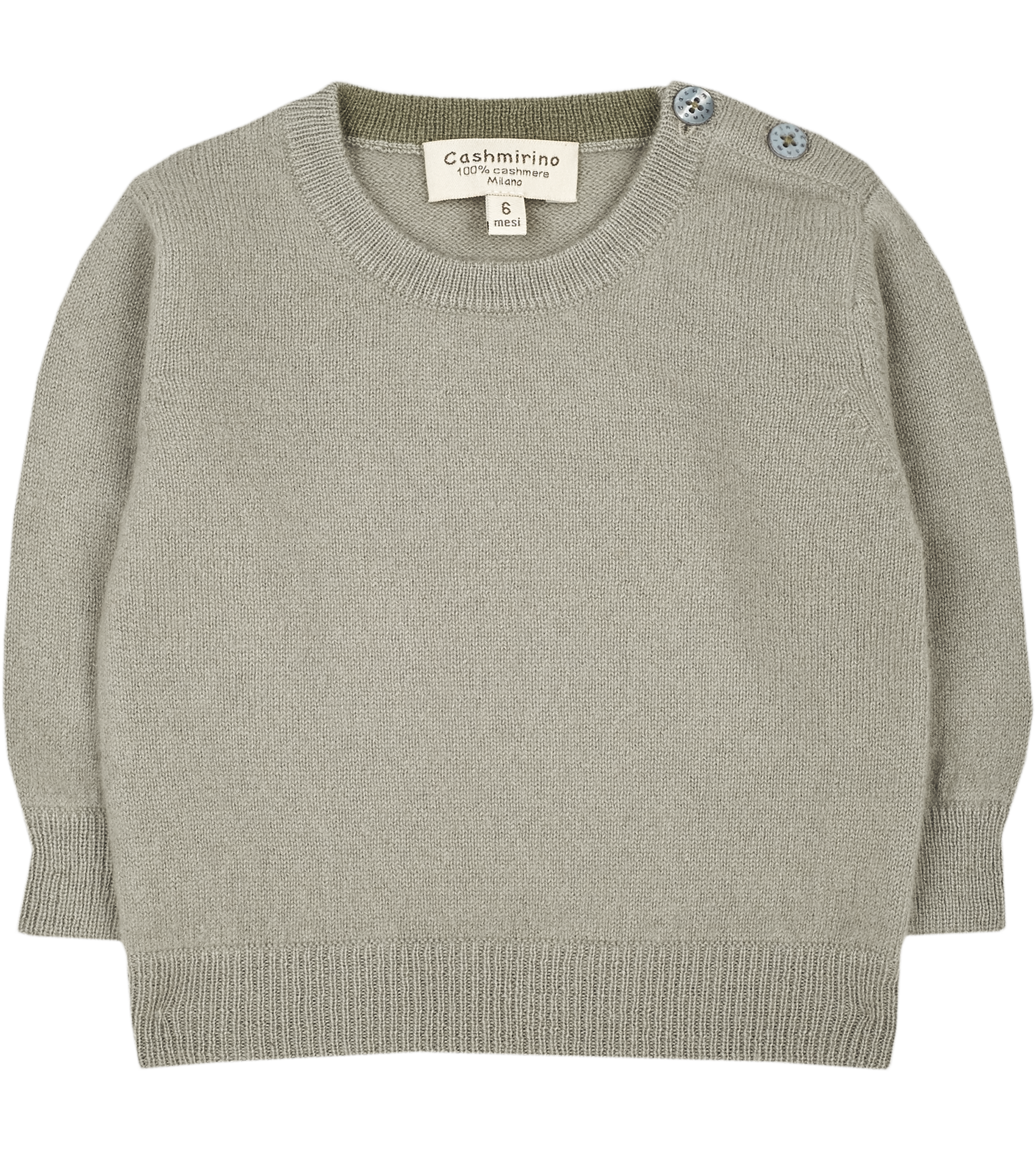 Baby Boy - Nico 100% Cashmere Crew Neck Jumper