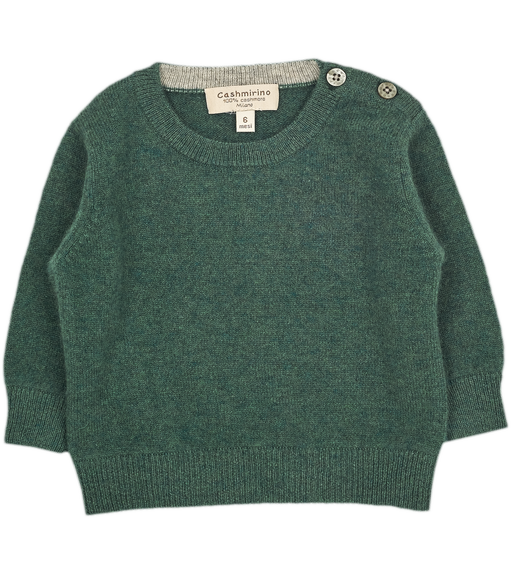 Baby Boy - Nico 100% Cashmere Crew Neck Jumper