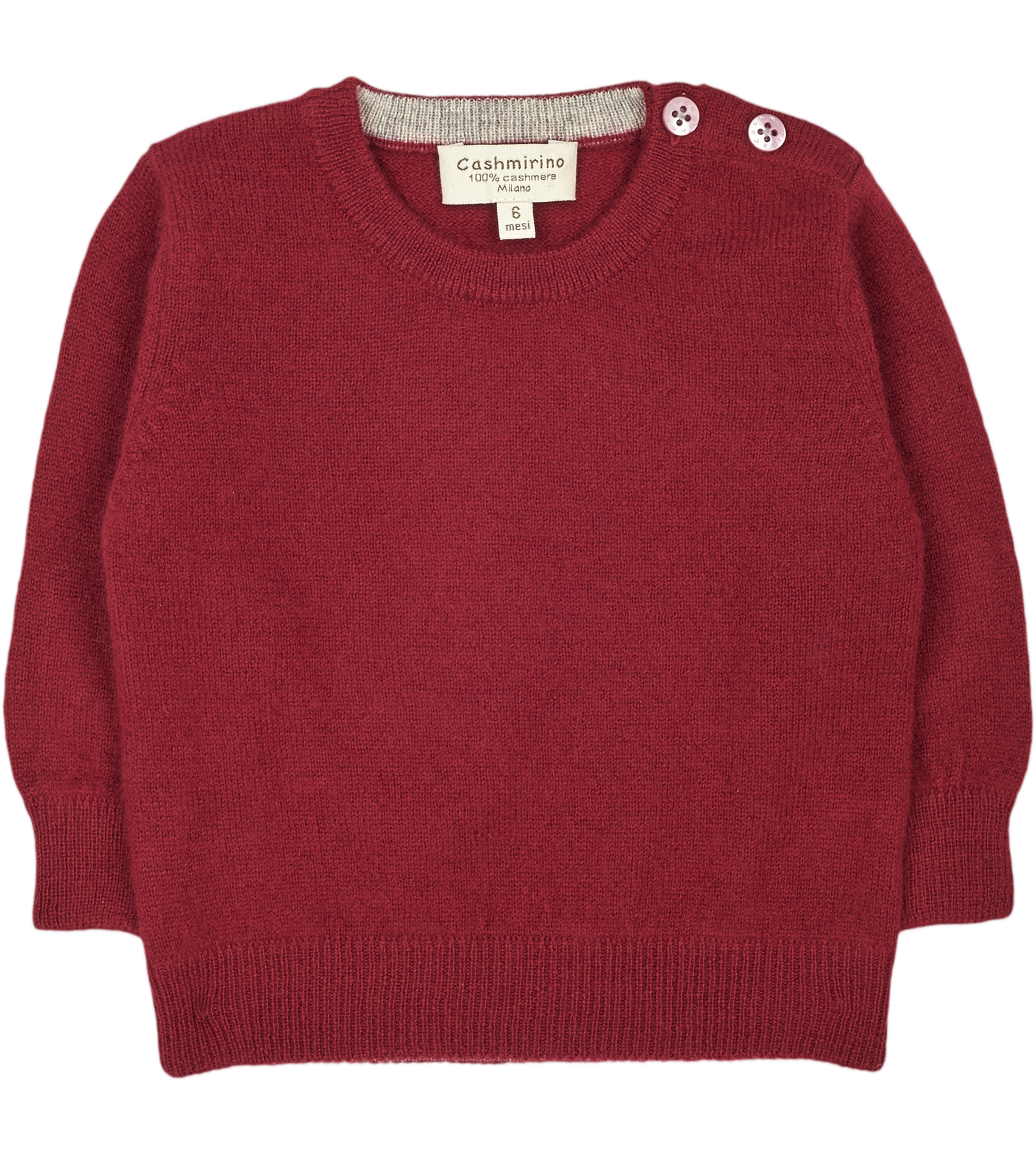Baby Boy - Nico 100% Cashmere Crew Neck Jumper
