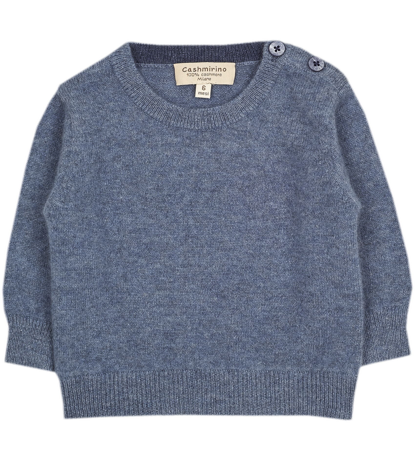Baby Boy - Nico 100% Cashmere Crew Neck Jumper