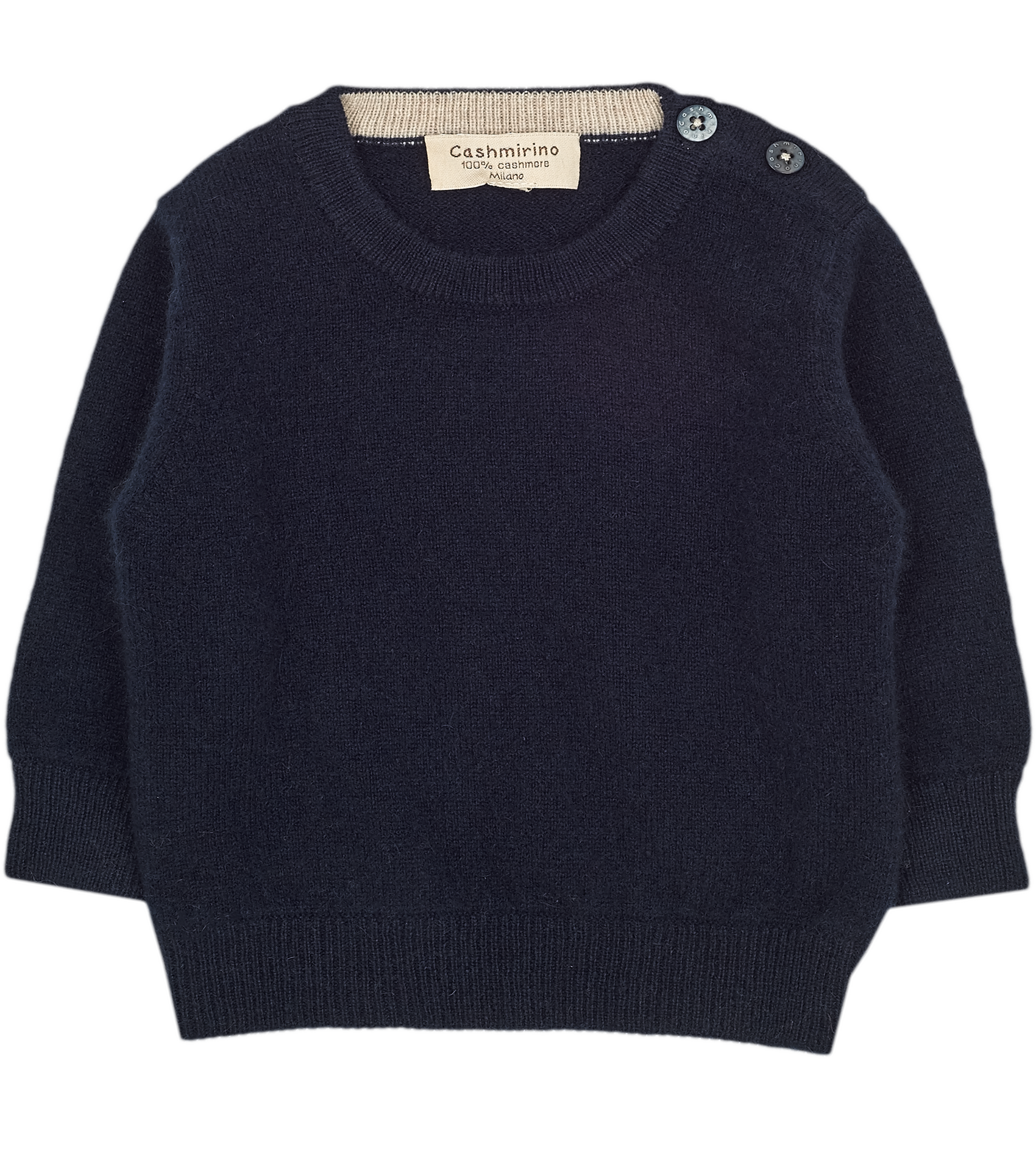 Baby Boy - Nico 100% Cashmere Crew Neck Jumper