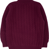 Boy - 100% Cashmere High Neck Cable Knit Jumper