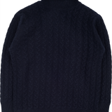 Boy - Marcus 100% Cashmere Cable Knit Roll Neck Jumper