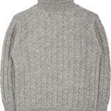 Boy - Marcus 100% Cashmere Cable Knit Roll Neck Jumper