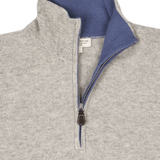 Men - Sebastian 100% Premium Cashmere High Neck Jumper