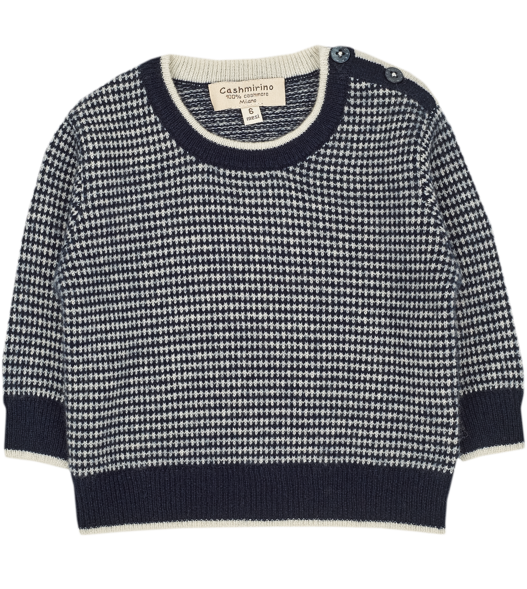 Baby Boy - Rudolph 100% Cashmere Jumper