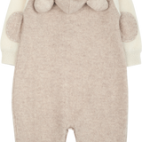 Baby Boy - Brandon 100% Cashmere Teddy Bear Romper