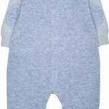 Baby Boy - Alberto 100% Cashmere Romper With Pacifier Pocket