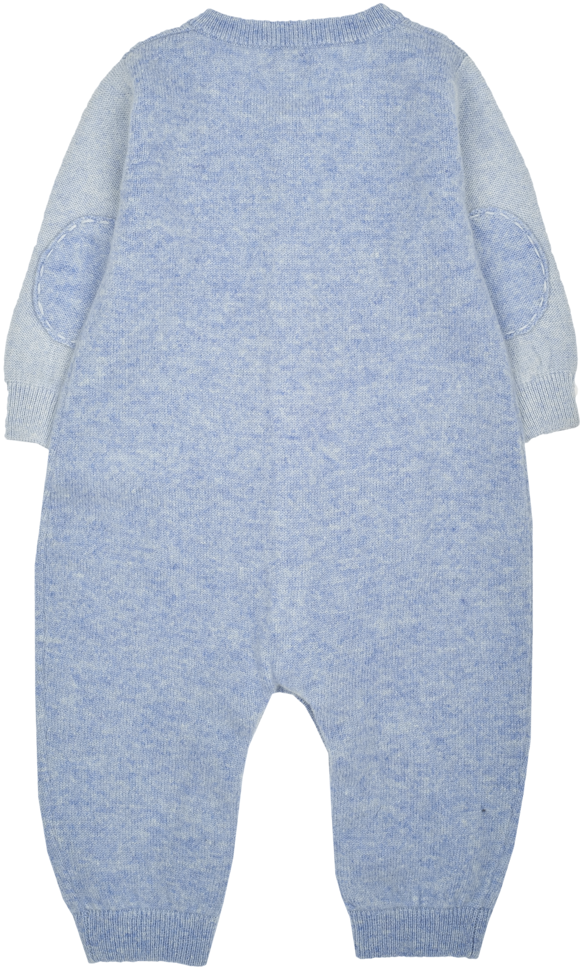 Baby Boy - Alberto 100% Cashmere Romper With Pacifier Pocket