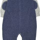 Baby Boy - Alberto 100% Cashmere Romper With Pacifier Pocket