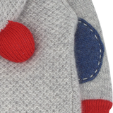 Baby Boy - Emilio 100% Cashmere Acorn Stitch Teddy Bear Set