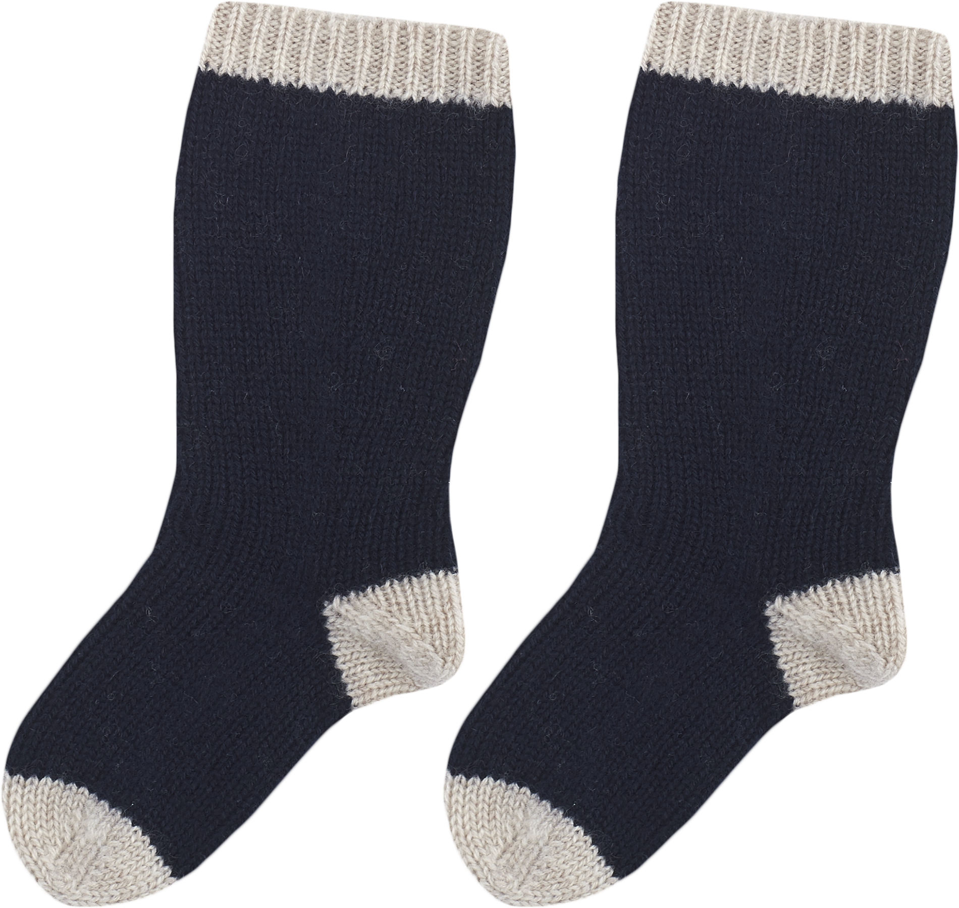 Baby Boy - Reagan 100% Cashmere Knitted Socks