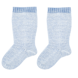 Baby Boy - Taylor 100% Cashmere Linen Stitch Socks