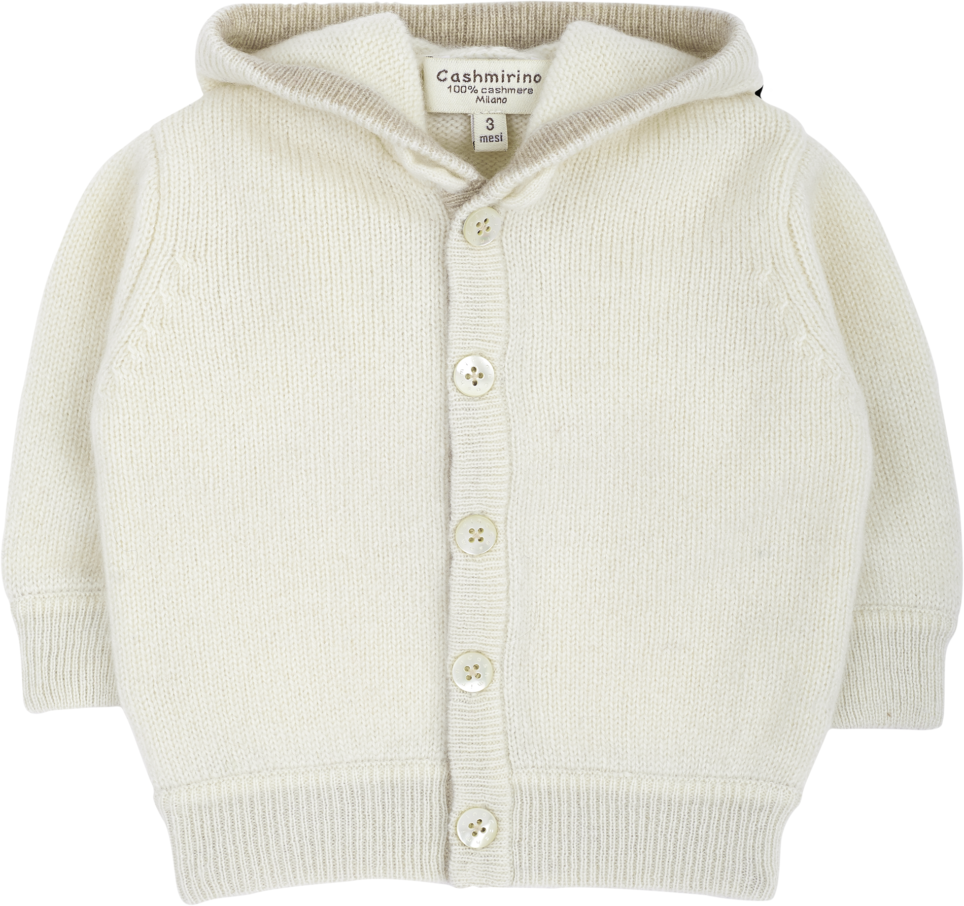 BABY UNISEX - TEDDY CASHMERE CARDIGAN