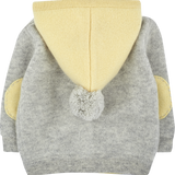 Baby Unisex - Phoenix 100% Cashmere Cardigan Hoodie With Mitten Style Pockets