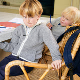 Boy - Jorge 100% Cashmere High Neck Cardigan