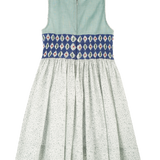 Girl - Evelyn 100% Cotton Hand Embroidered Smocked Dress
