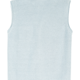 Boy - Ethan 100% Cotton V-Neck Sleeveless Cardigan with Pocket