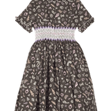 Girl - Josephine Cotton Knee Length Smocked Dress