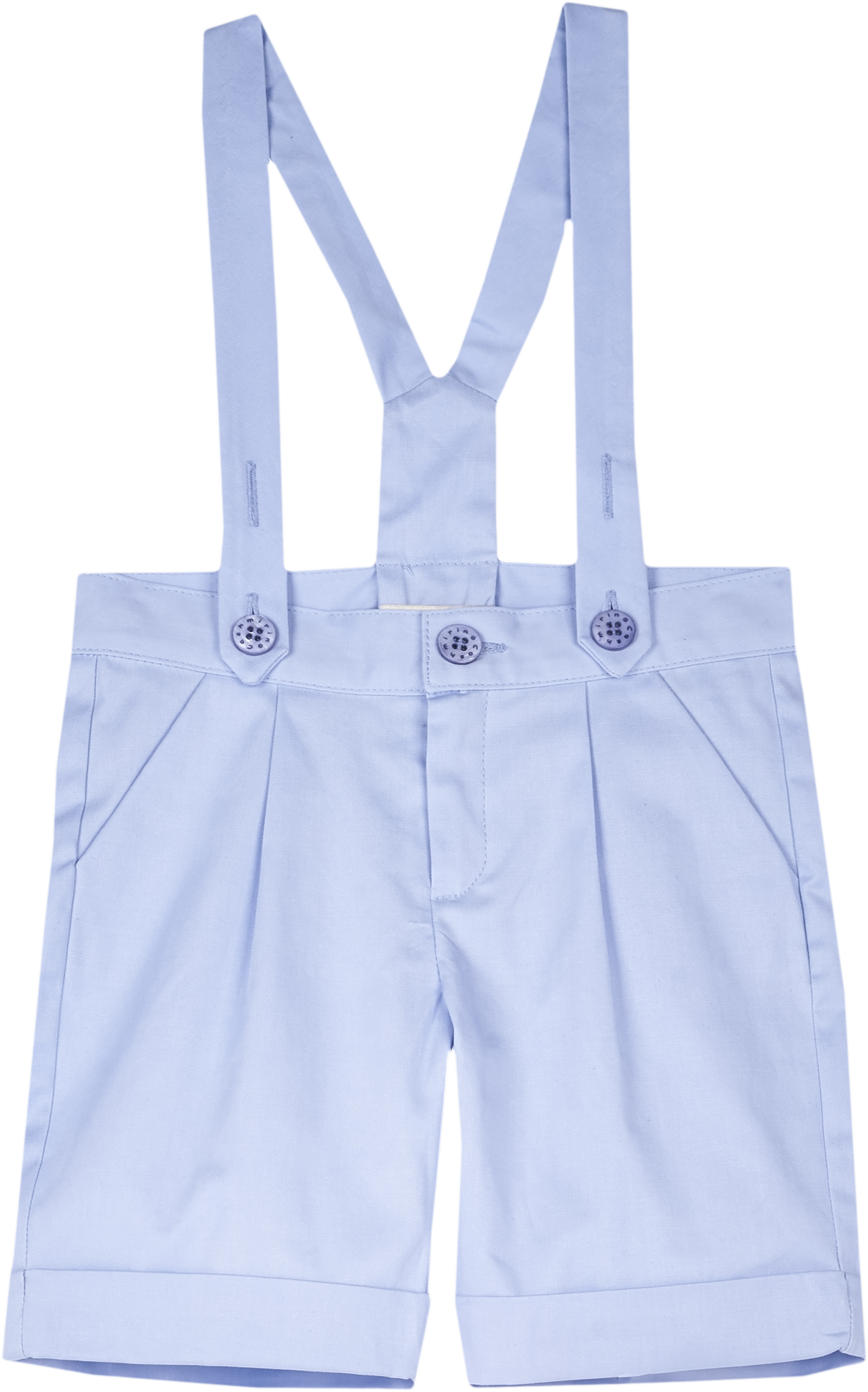 Baby Boy - Oscar 100% Cotton Shorts With Braces
