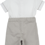Baby Boy - Aiden Cotton Shirt and Bermuda Shorts Set