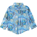 Baby Boy - Oliver 100% Cotton Classic Collar Shirt With Playtime Prints