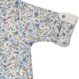 Boy - Oliver 100% Cotton Classic Collar Shirt with Sea Print