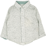 Baby Boy - Oliver 100% Cotton Classic Collar Shirt With Floral Prints