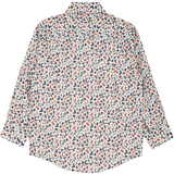 Boy - Oliver 100% Cotton Classic Shirt with Geometrical Pattern