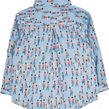 Baby Boy - Oliver 100% Cotton Classic Collar Shirt With Playtime Prints