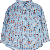 Baby Boy - Oliver 100% Cotton Classic Collar Shirt With Playtime Prints