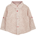 Baby Boy - Oliver 100% Cotton Classic Collar Shirt With Floral Prints