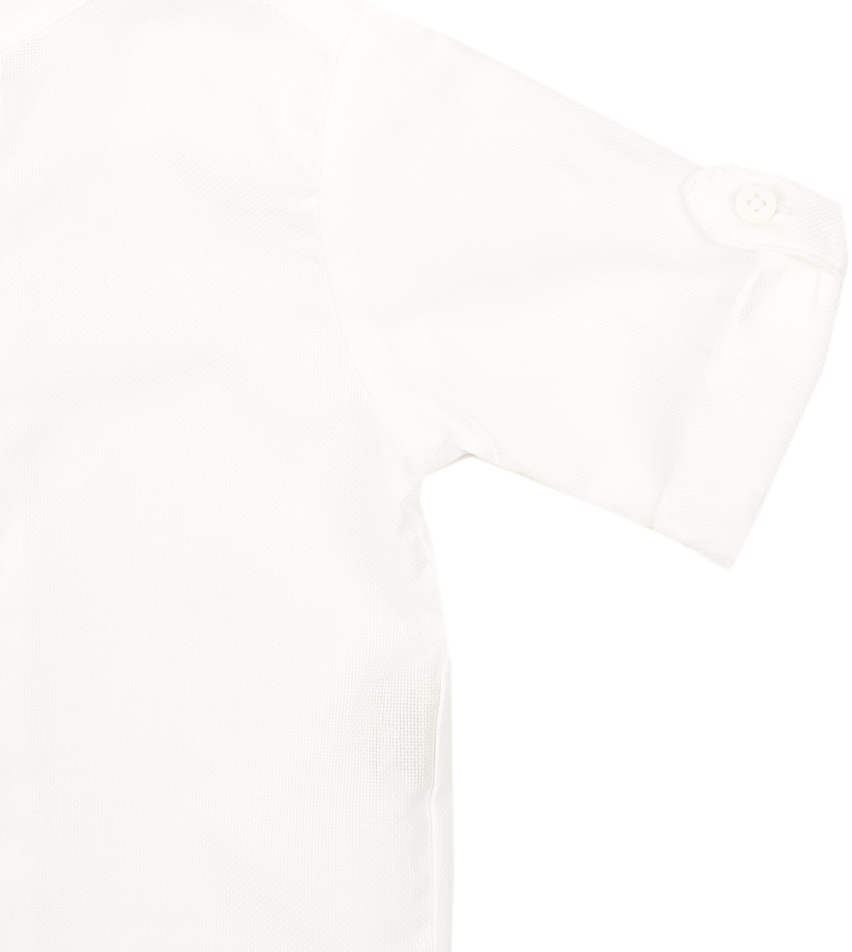 Baby Boy - Bruno 100% Cotton Grandad Shirt With Roll-Up Sleeves