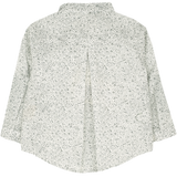 Baby Boy - Mika 100% Cotton Grandad Collar Shirt With Internal Contrast