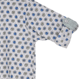 Boy - Oliver 100% Cotton Classic Shirt with Geometrical Pattern