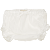 Baby Girl - Emilia 100% Linen lace detail bloomers