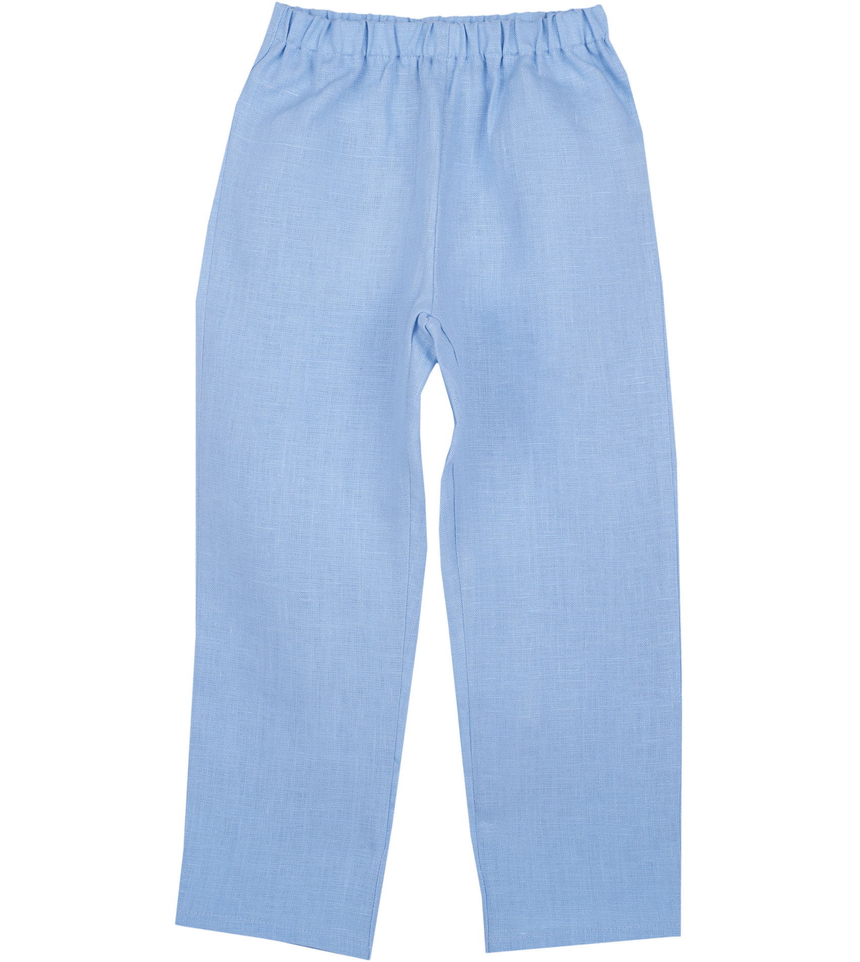Girl - Daphne 100% Linen Pull-On Trousers With Heart Back Pocket