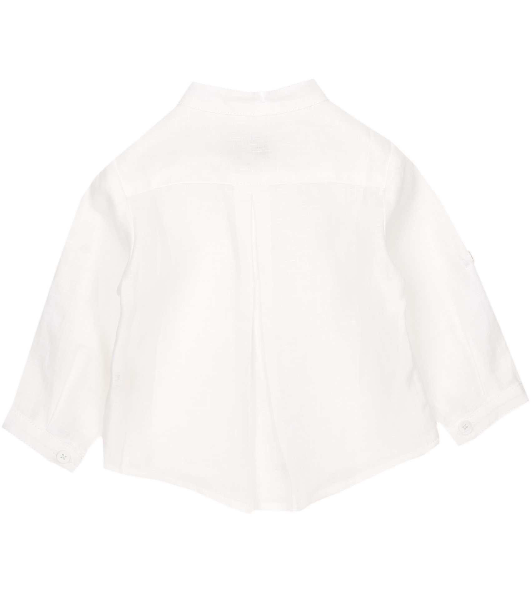 Baby Boy - Marco 100% Linen grandad collar shirt