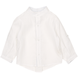 Baby Boy - Marco 100% Linen grandad collar shirt