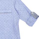 Boy - Cliff 100% Linen Grandad Collar Shirt