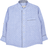 Boy - Cliff 100% Linen Grandad Collar Shirt