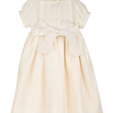 Girl - Crystal Silk Hand Embroidered Smocked Dress