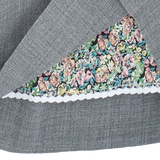 Girl - Marta Regal Hand Embroidered 100% Wool Smocked Dress
